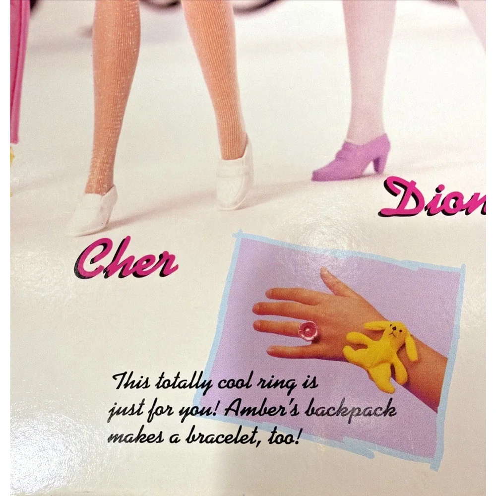 Clueless Amber Doll by Mattel 1996 Pink Outfit NIB Vintage 90s - Picture 5 of 9